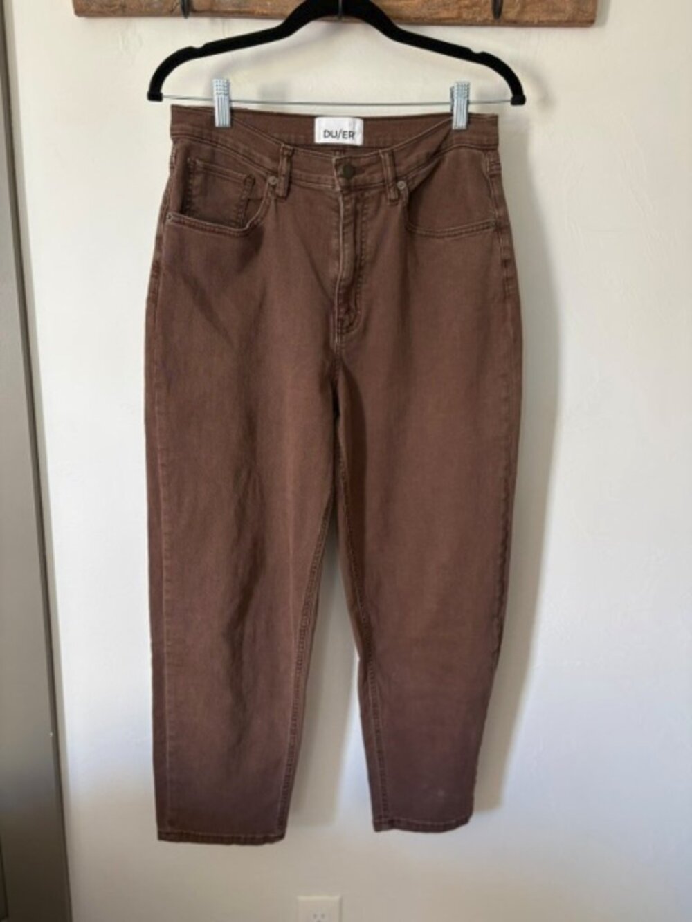 Du/er Women's Barrel Fit Jeans